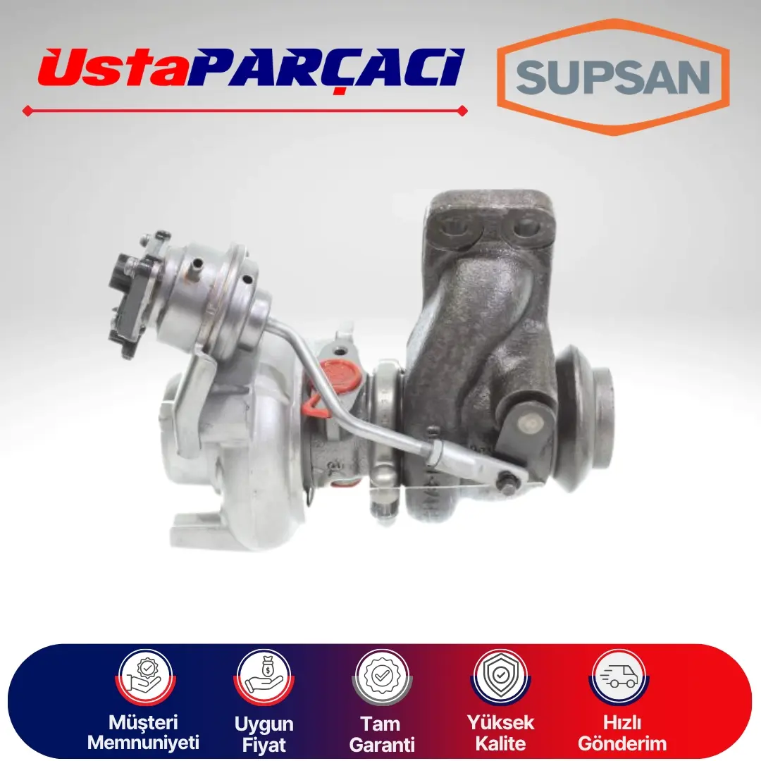 Ustaparçacı Peugeot 301 1.4 TDCi 2008-2014 Turbo 0375.Q9-AV6Q6K682BB-9673283680