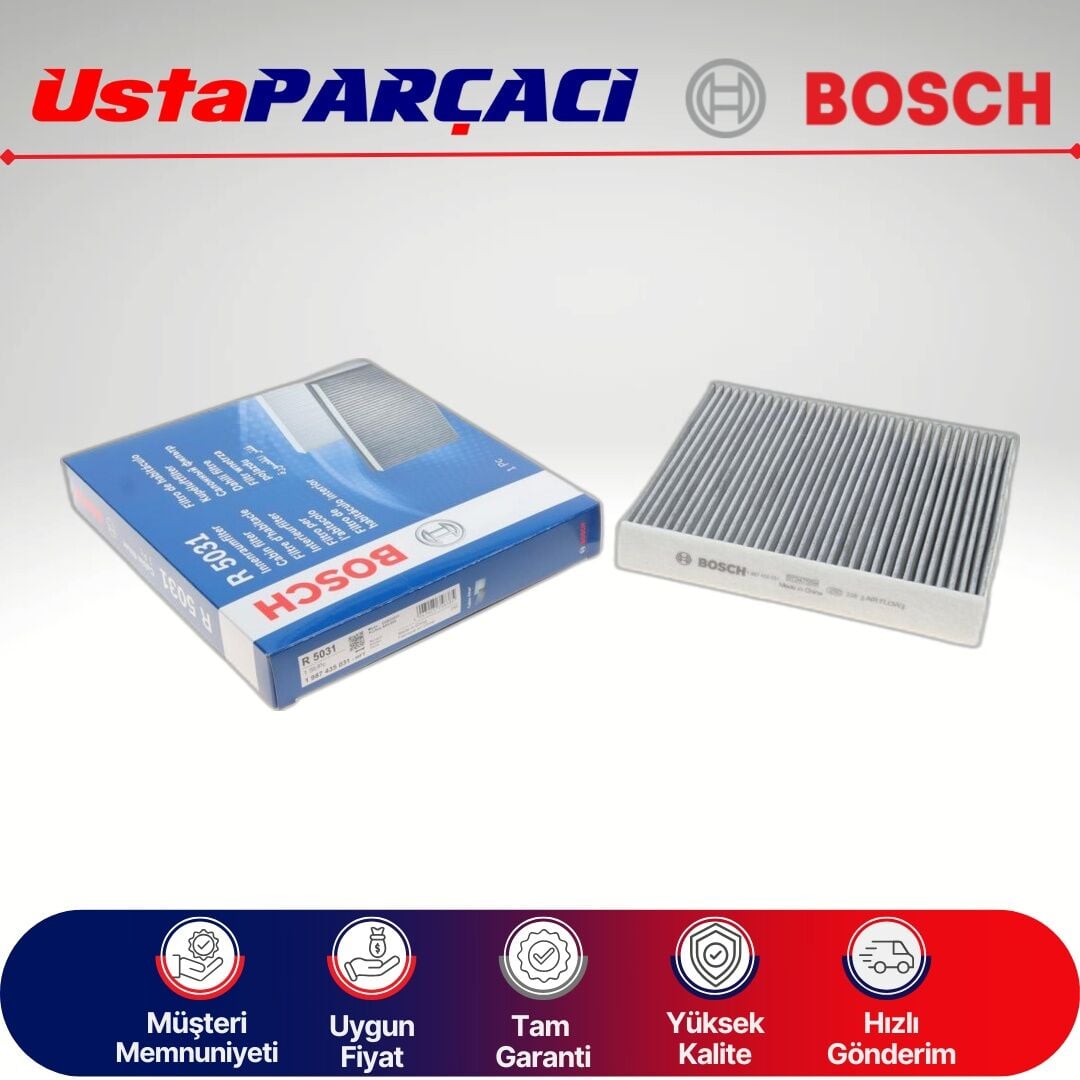 Bosch Karbonlu Polen Filtresi 1987435031