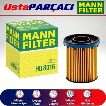 Mann-Filter Yağ Filtresi HU8016 55515474