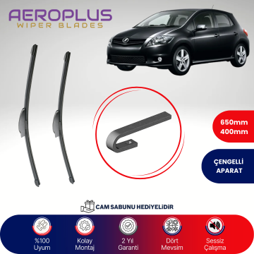 Aeroplus Toyota Auris 2006-2012 Muz Silecek Takımı