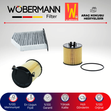 Wöbermann Seat Leon 1.4 Tsi Filtre Bakım Seti 2007-2012 3KP CAX