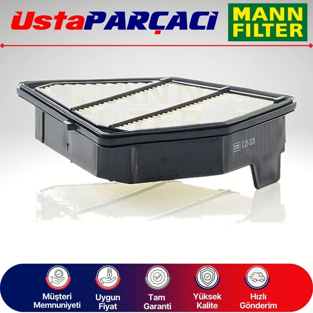 Mann-Filter Honda Crv 1.6 İdtec 160HP Hava Filtresi 2015-2018 C25028 17220R5ZG01
