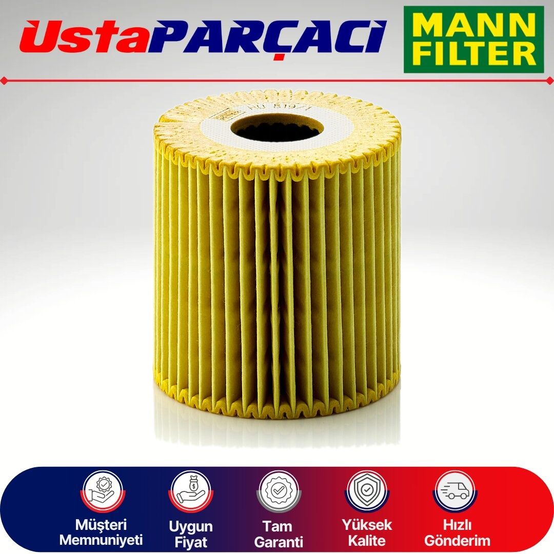 Mann-Filter Yağ Filtresi HU819/1X 15208-5M300