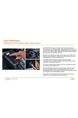 Osram Batterycharge 906 Akü Şarj Cihazı Oebcs906