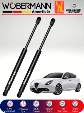 Wöbermann Alfa Romeo Giulietta Bagaj Amortisörü Takım Sağ-Sol 2010-2020
