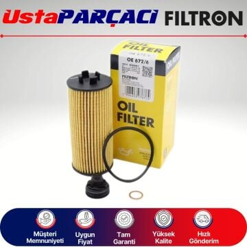 Filtron BMW X1 F48 18i Benzinli Yağ Filtresi 2015-2016 OE672/6 11428575210