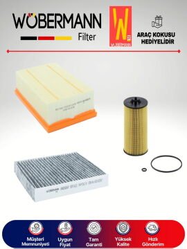 Wöbermann Skoda Scala 1.6 Tdi Filtre Bakım Seti 2020-2024 3KP DGT