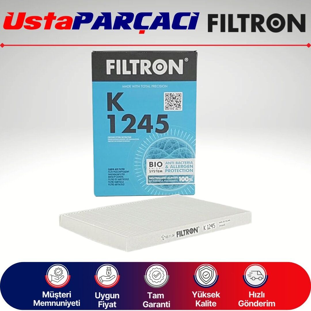 Filtron Kia Ceed Standart Polen Filtresi 2008-2011 K1245