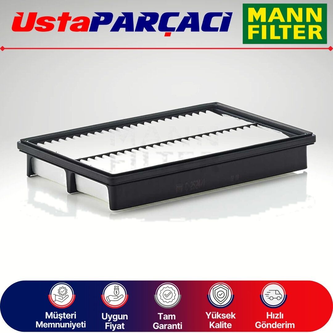 Mann-Filter Hyundai Accent 1.5 Crdi Hava Filtresi 2001-2006 C2524/1 2811325500