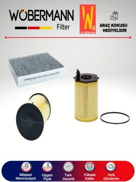 Wöbermann Volvo C30 1.6D Dizel Filtre Bakım Seti 2007-2012 3KP