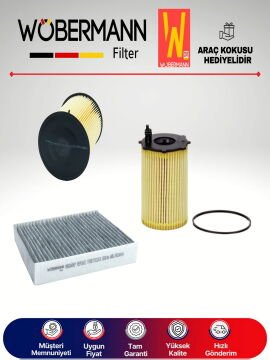Wöbermann Volvo S40 1.6 Dizel E4 Filtre Bakım Seti 2007-2010 3KP
