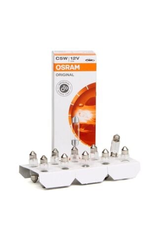 Osram 6418 C5w Sofit Ampul 12v 5w 36mm 10 Adet
