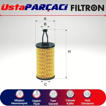 Filtron Yağ Filtresi OE677/5 2761800009