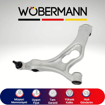 Wöbermann Q7 4L-2006-2015-Porsche-Cayenne 92A-2011-2017-VW-Touareg 7P-2010-2017 Salıncak Rotilli Ön Sol 7P0407151E