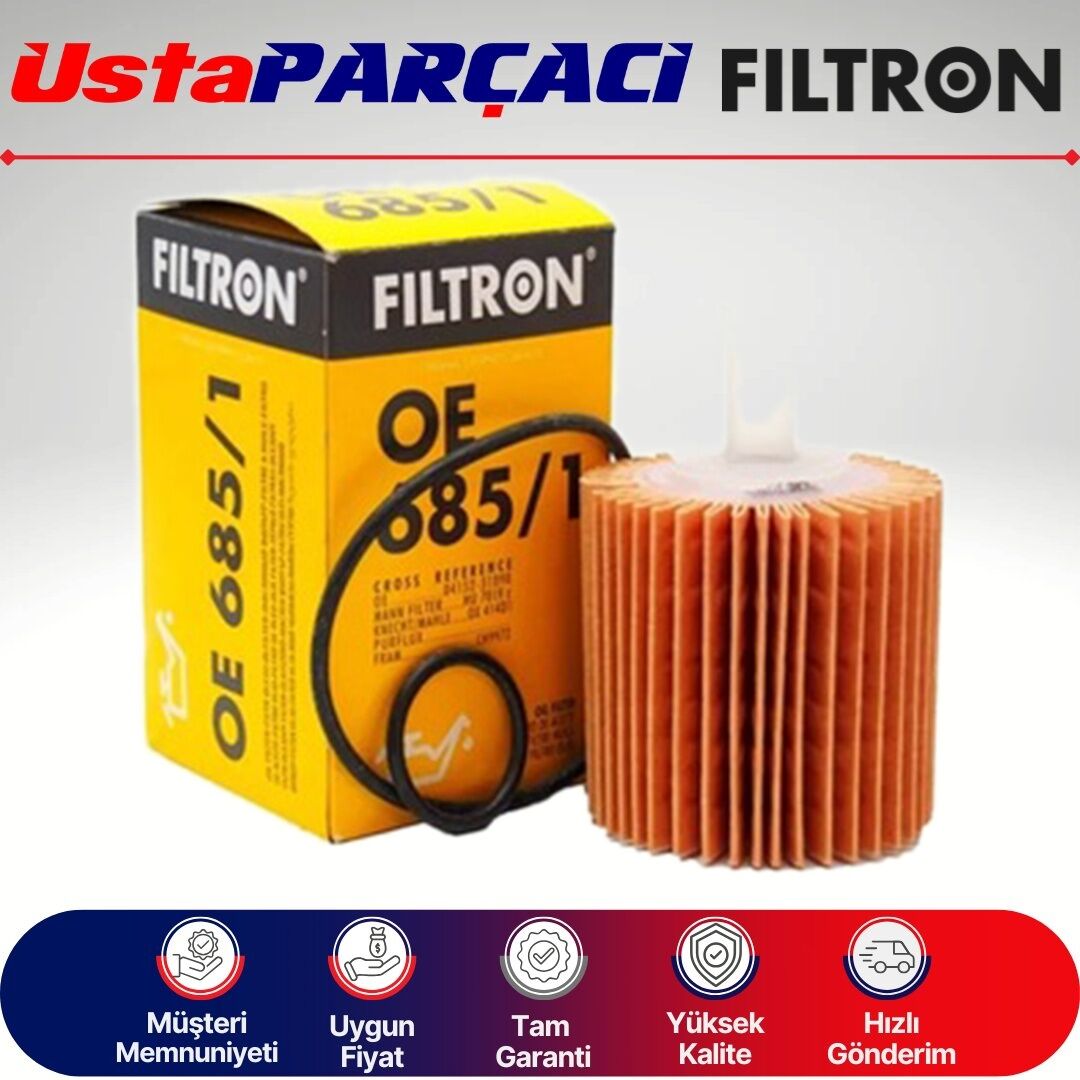 Filtron Yağ Filtresi OE685/1 0415231110