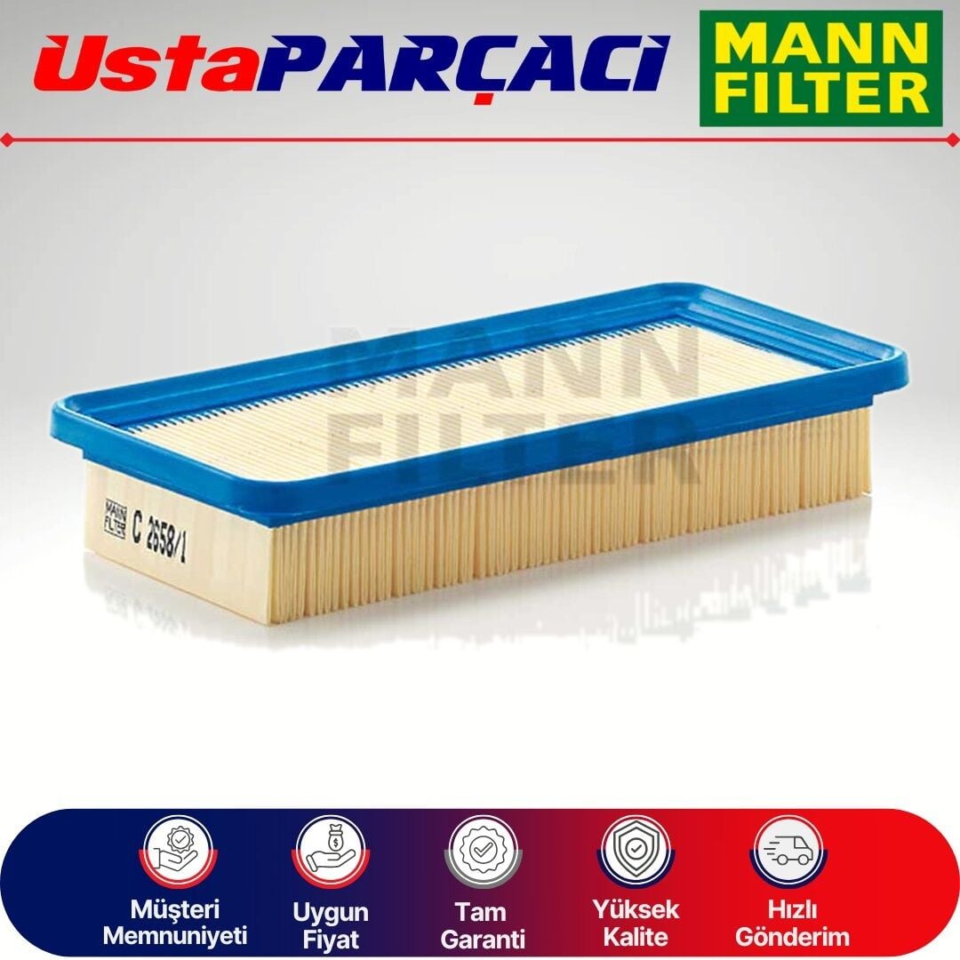 Mann-Filter Hyundai Getz 1.3 Benzinli Hava Filtresi 2003-2006 C2658/1 281131C000