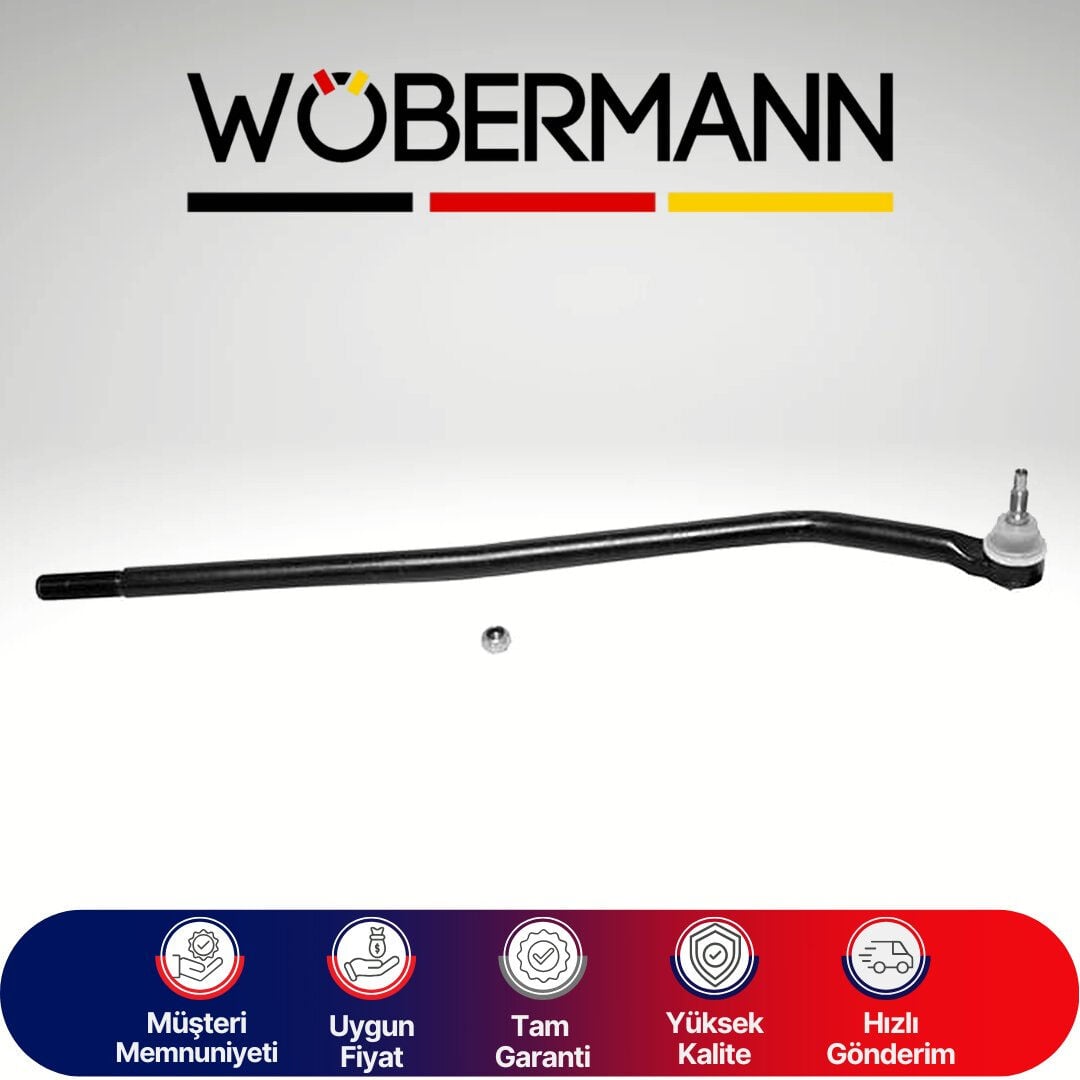 Wöbermann Jeep Wrangler Uzun 2007-20104 Rot Kolu K52060048AD