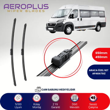 Aeroplus Fiat Ducato Maxi 2006-2020 Muz Silecek Takımı