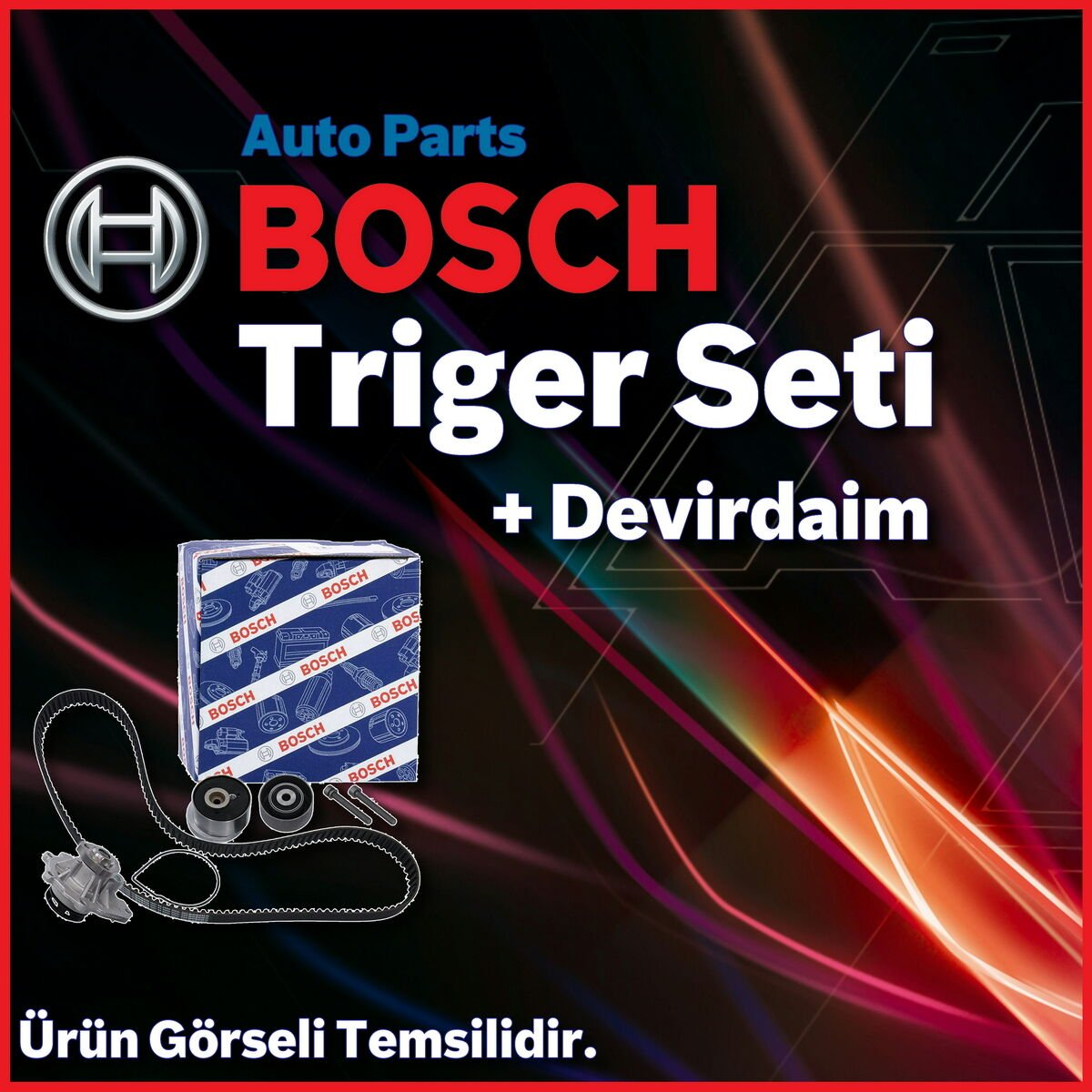 Mercedes A180 1.5 CDI Bosch Devirdaimli Triger Seti 2014-2018