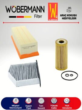 Wöbermann VW Jetta 1.6 Tdi Filtre Bakım Seti 2011-2015 3KP CAY