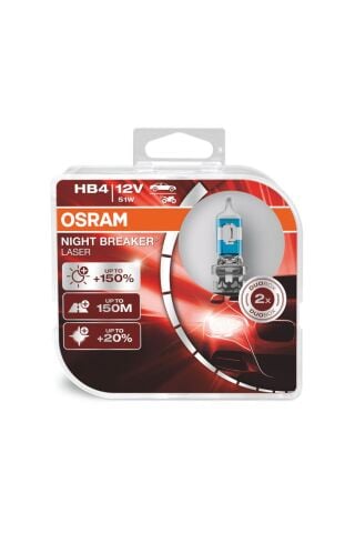 Osram Night Breaker Laser Hb4 Ampul 9006nl - %150 Daha Fazla Işık