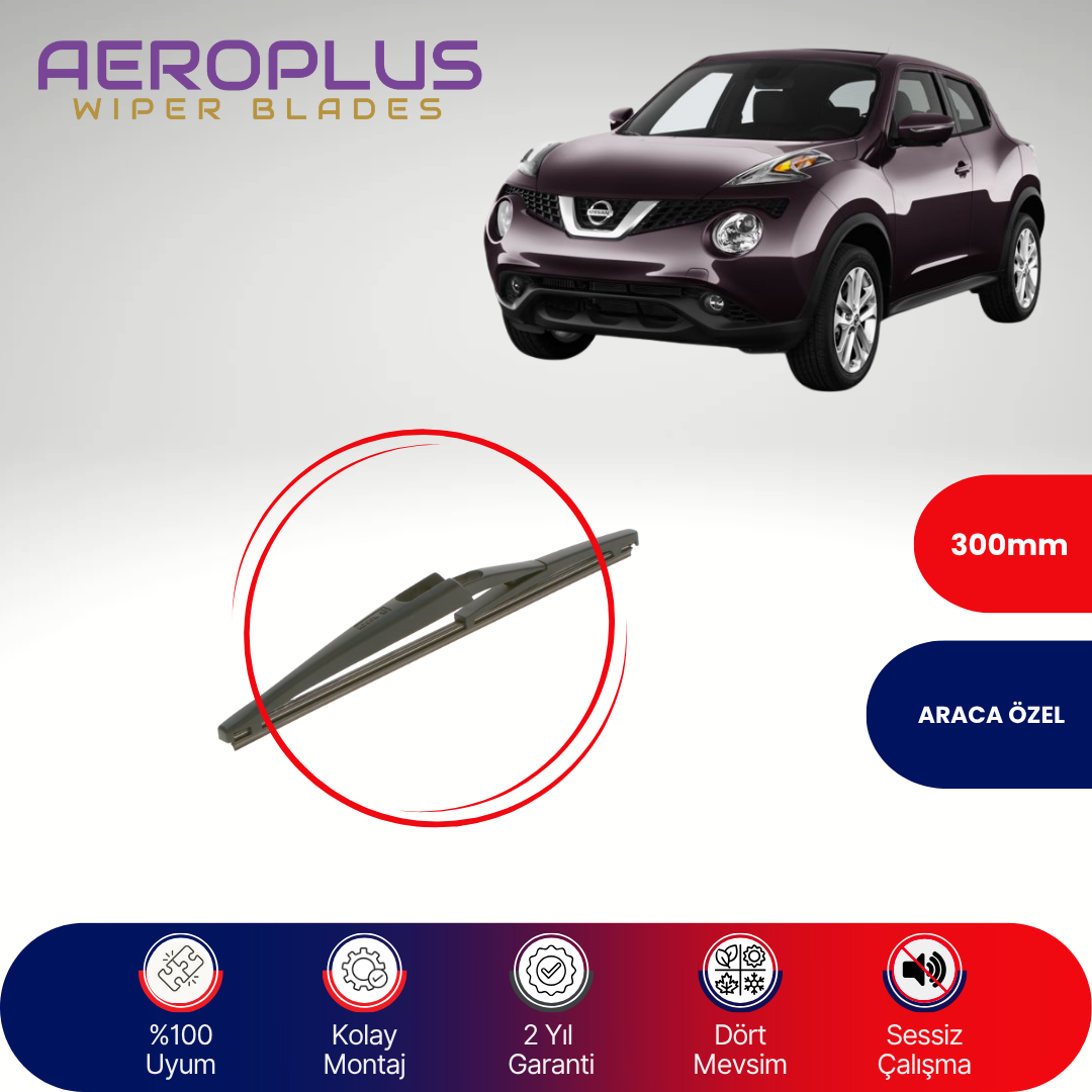 Aeroplus Nissan Juke 2010-2017 Arka Silecek