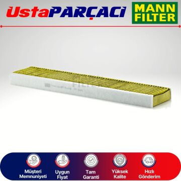 Mann-Filter Ford Mondeo Anti-Alerjen Karbonlu Polen Filtresi 2001-2007 FP5141 1115568