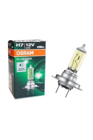 Osram H7 Allseason Kolormatik Far Ampulü 12v 55w (1 ADET)(YASAL HALOJEN)