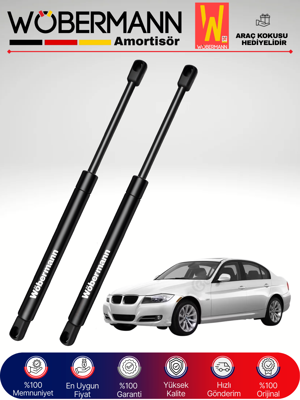Wöbermann Bmw E90 Bagaj Amortisörü Takım Sağ-Sol 2004-2012