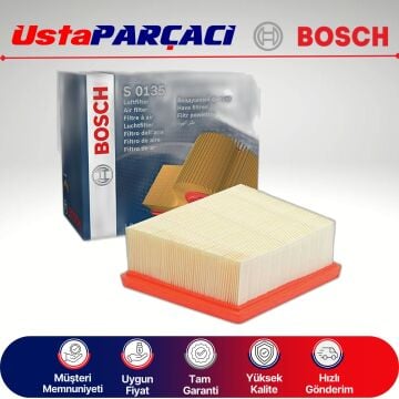 Bosch Ford Fiesta 1.4 Hava Filtresi 2009-2017 F026400135 S0135 8V219601AA