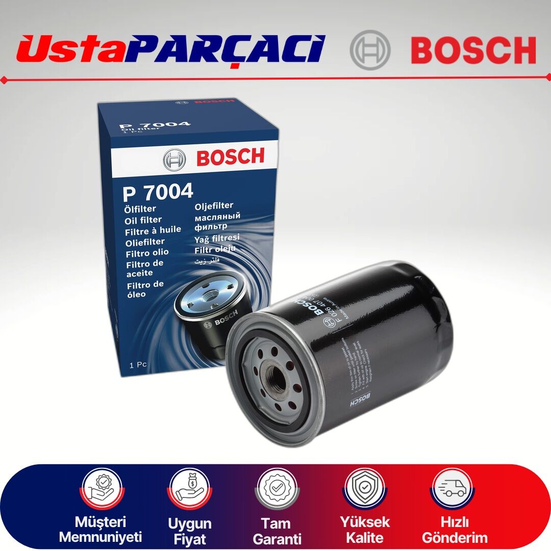 Bosch Yağ Filtresi F026407004 P7004 068115561F