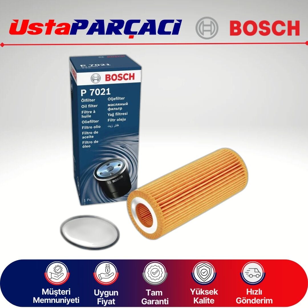 Bosch F026407021 Yağ Filtresi P7021 11427787697