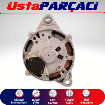 USTAPARÇACI Alternatör 14V 65A Tofaş Doğan Kartal SLX Fiat Uno Tempra Tipo Şarj Dinamosu 7715319 46231688