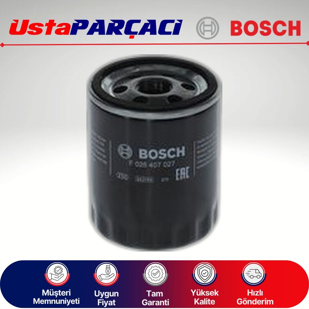 Bosch Yağ Filtresi F026407027 P7027 6391840101