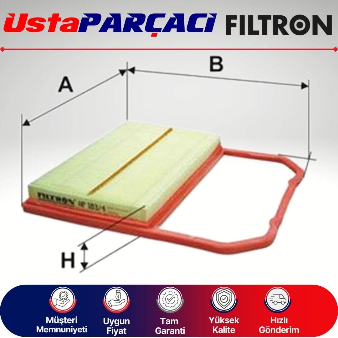 Filtron Hava Filtresi AP183/4 04C129620C