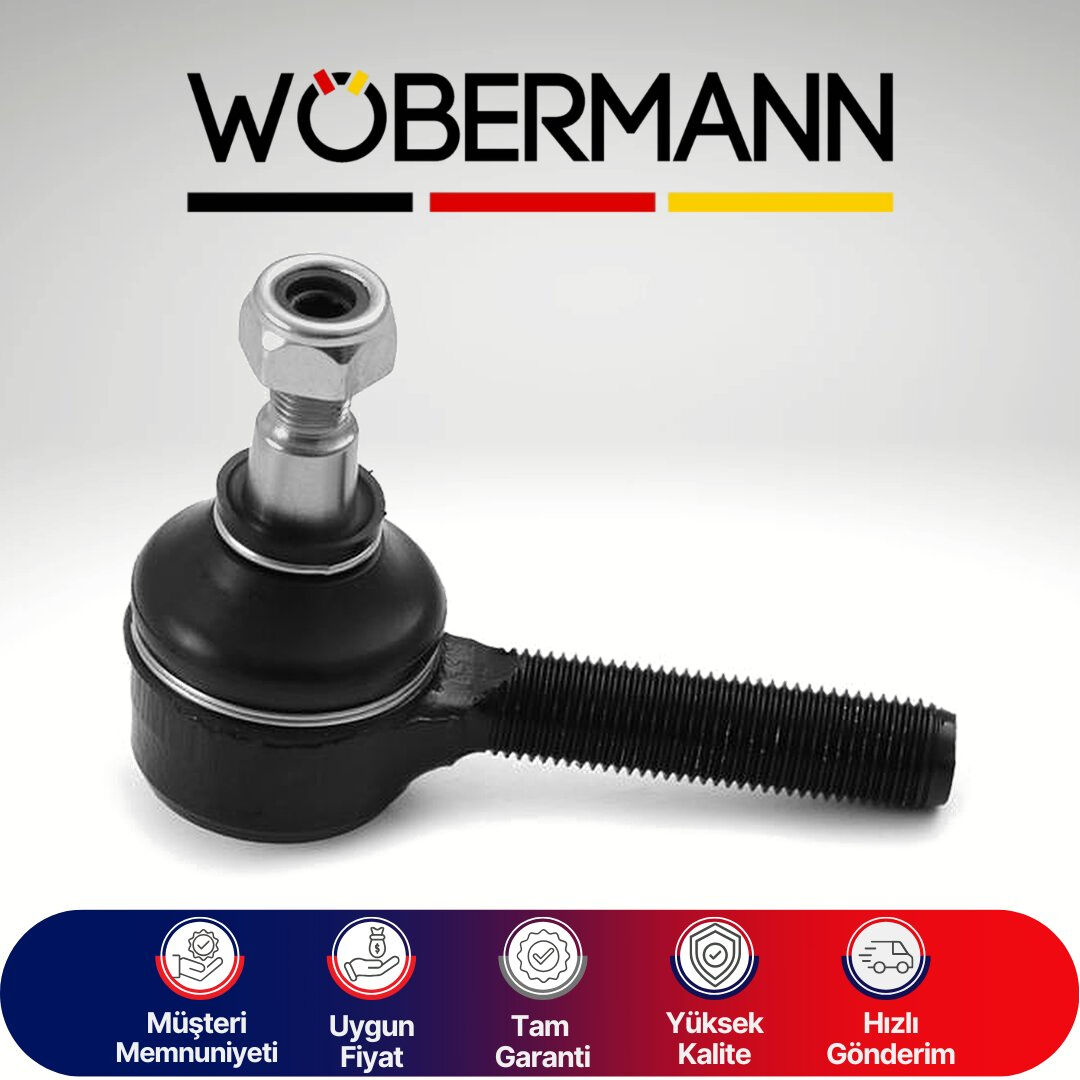 Wöbermann BMW E34 E28 E24 E31 Rot Başı Ön Sol 32211135819