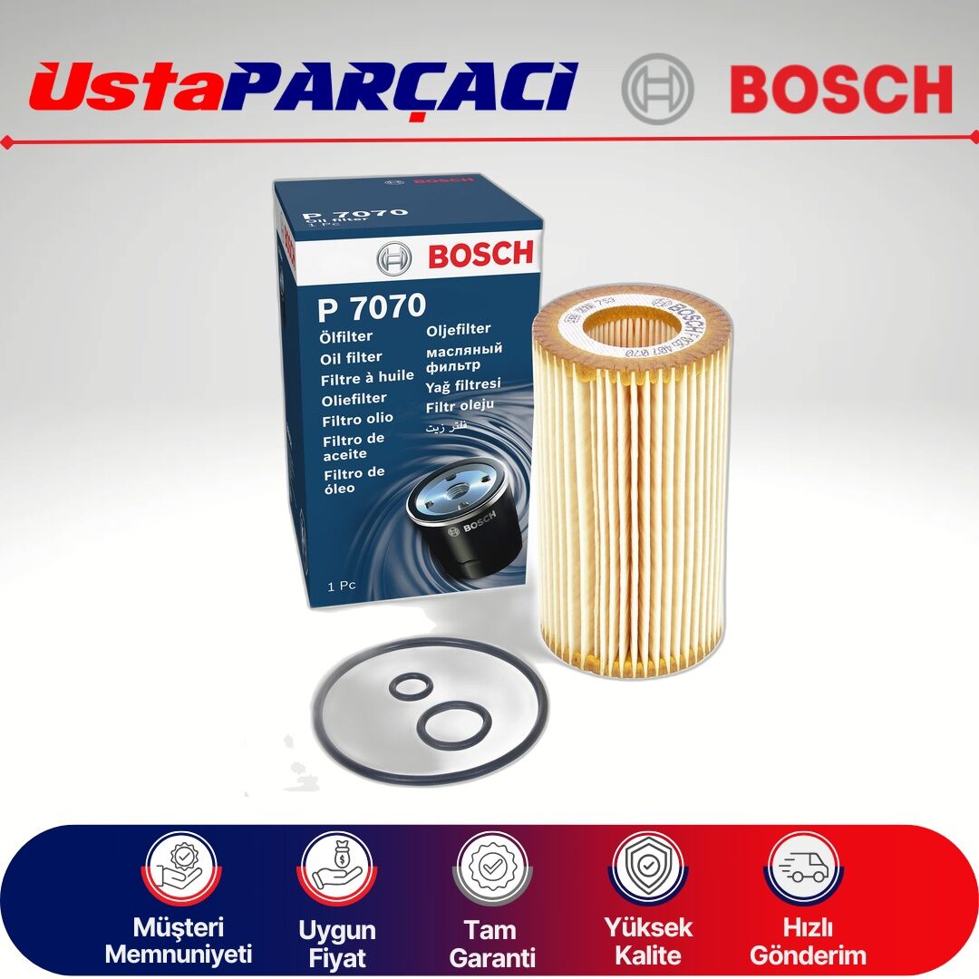 Bosch Yağ Filtresi F026407070 P7070 15430-RBD-E01