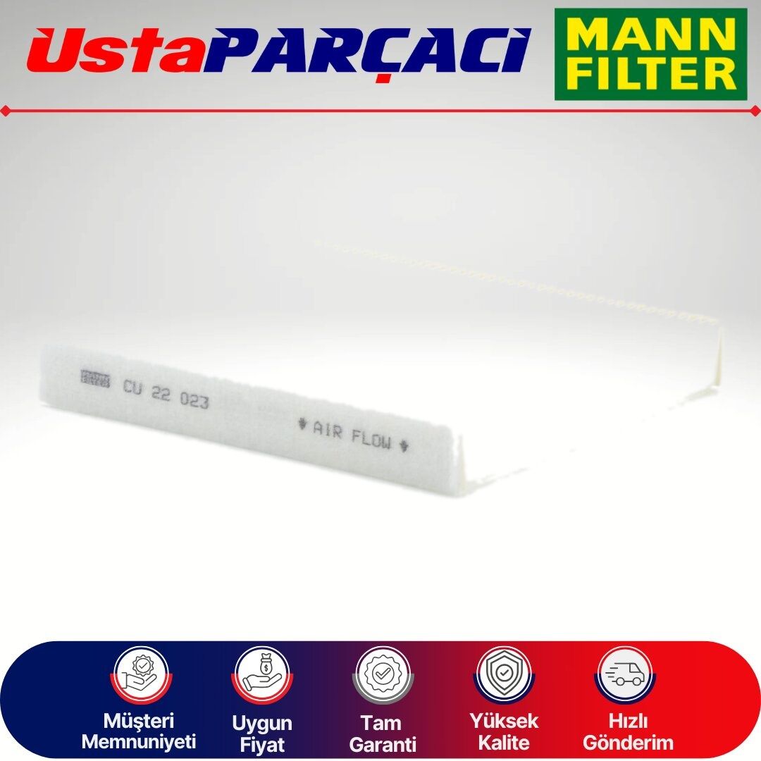 Mann-Filter Suzuki Vitara Standart Polen Filtresi 2016-2024 CU22023 95850-61M00