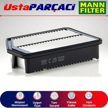 Mann-Filter Hyundai İ30 1.6 Gdi Benzinli Hava Filtresi 2012-2016 C26022 281133X000