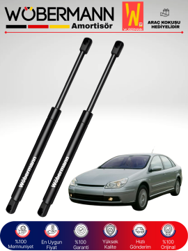 Wöbermann Citroen C5 Arka Cam Silecekli Bagaj Amortisörü Takım Sağ-Sol 2001-2006