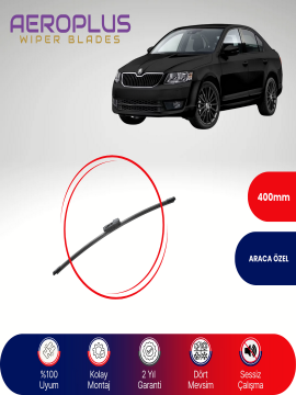 Aeroplus Skoda Octavia 3 2012-2019 Arka Silecek