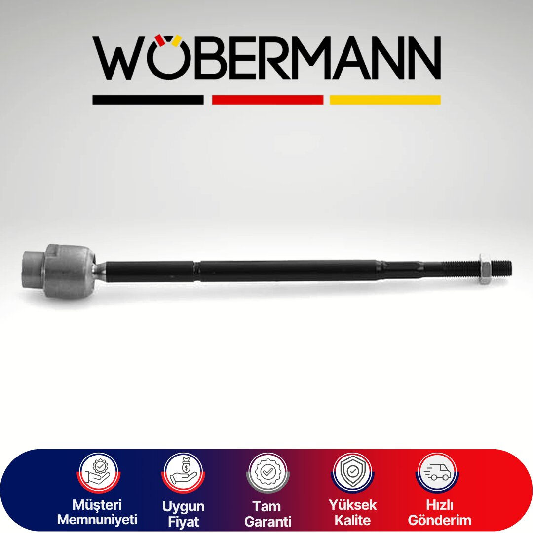 Wöbermann Opel Corsa B 1993-2000 -Combo B 1993-2000 Mek.Direk Rot Mili 322155