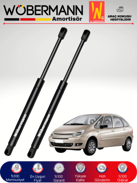 Wöbermann Citroen Xsara Picasso Bagaj Amortisörü Takım Sağ-Sol 1999-2012
