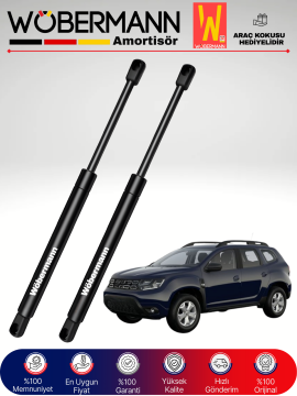 Wöbermann Dacia Duster Bagaj Amortisörü Takım Sağ-Sol 2018-2022