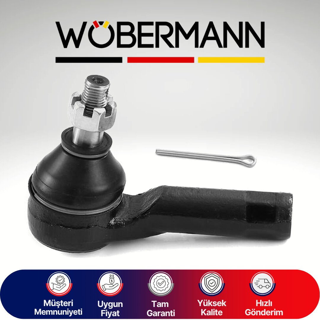 Wöbermann Mazda 323 Familia Lantis 1.5L Z5 Zl Bj kasa 99-> / 1.8L Bp Dohc Bj kasa 1999-2001 / 626 2.0L Fs Ge kasa 1992-1997 Rot Başı Sağ-Sol Dış 8AG332280