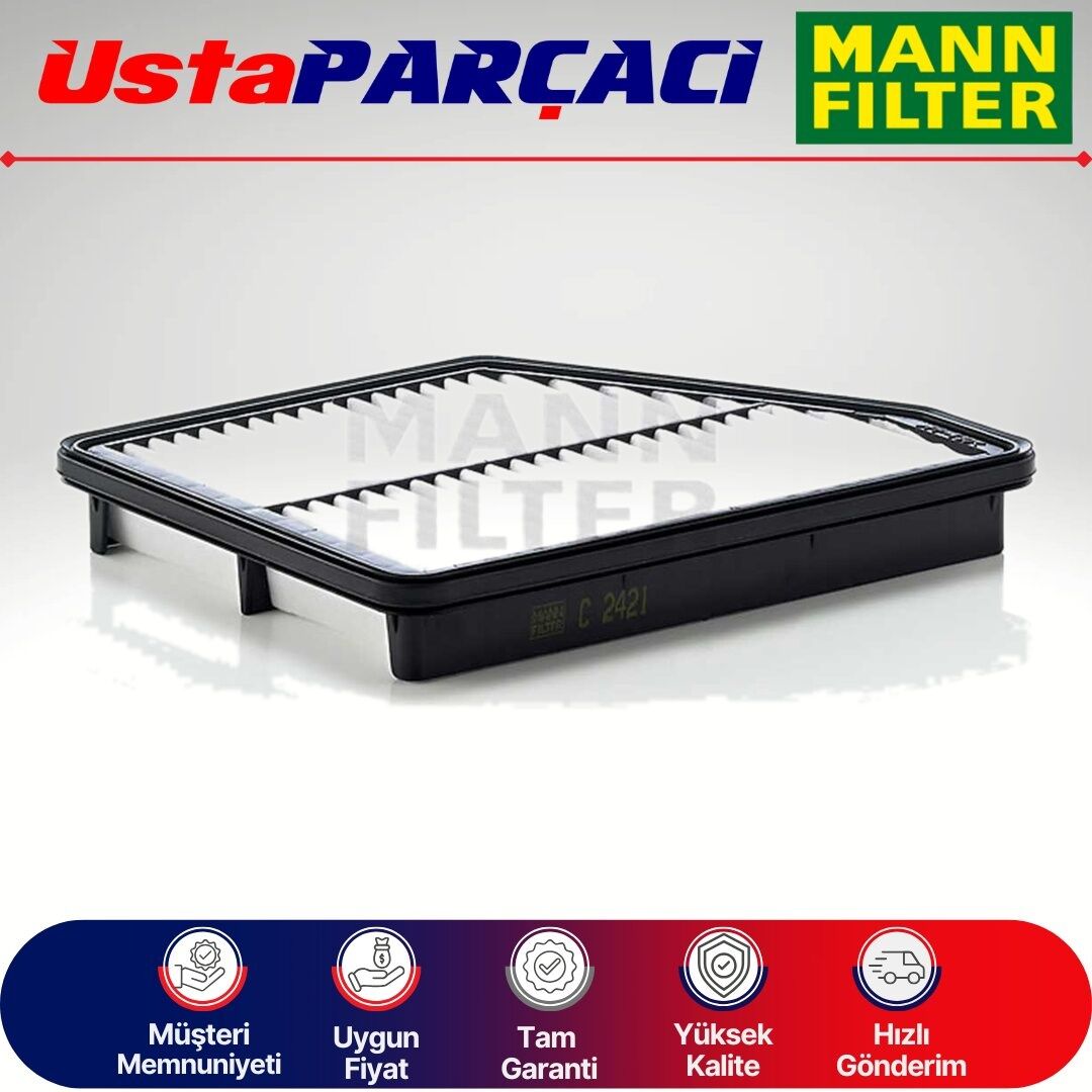 Mann-Filter Hyundai Matrix 1.6 Hava Filtresi 2006-2011 C2421 2811317500