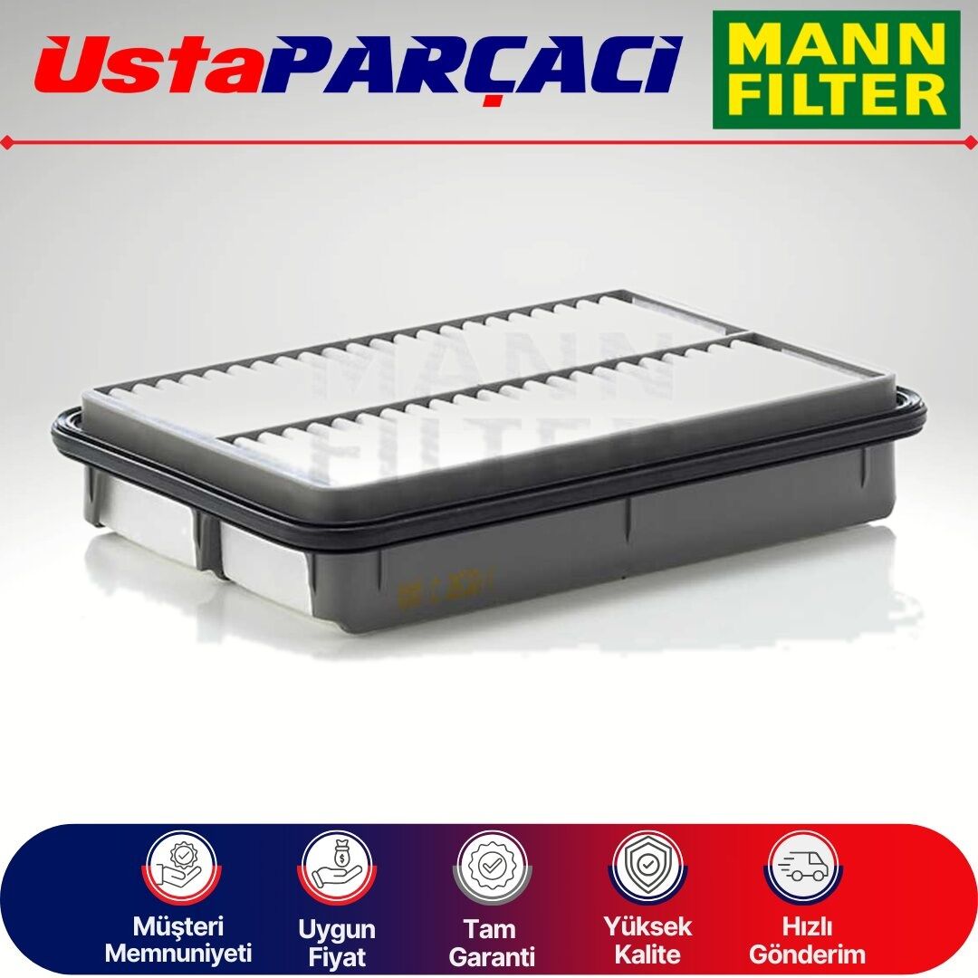 Mann-Filter Hyundai Santa Fe 2.0 Crdi Dizel Hava Filtresi 2001-2006 C2632/1 2811326000