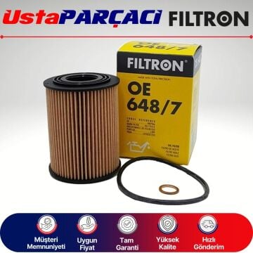 Filtron Chevrolet Cruze 2.0 D Dizel Yağ Filtresi 2012-2013 OE648/7 93745425