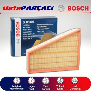 Bosch Ford Mondeo 1.6 Tdci Hava Filtresi 2011-2014 F026400109 S0109 6G919601AC