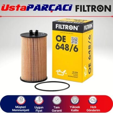 Filtron Chevrolet Trax 1.4 T Benzinli Yağ Filtresi 2013-2014 OE648/6 5650359